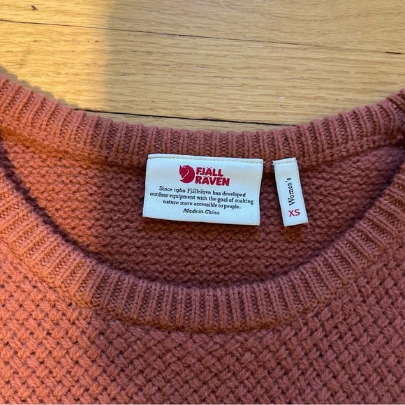 Fjallraven Ovik Structure Sweater 100% Wool - Picture 4 of 7